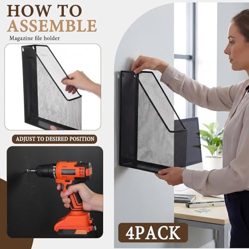 4-Piece Black Steel Mesh Deskt - огляд і ціна Office X Furniture