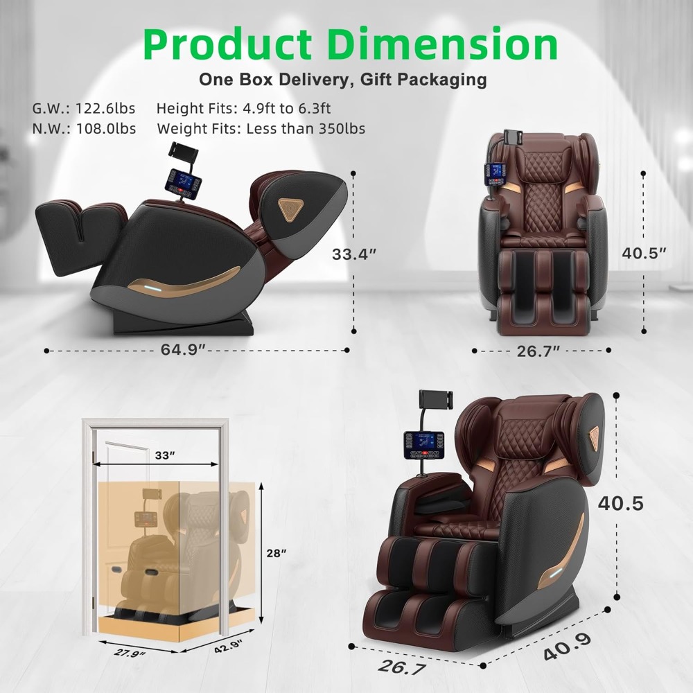 Full Body Zero Gravity Massage - огляд і ціна Office X Furniture