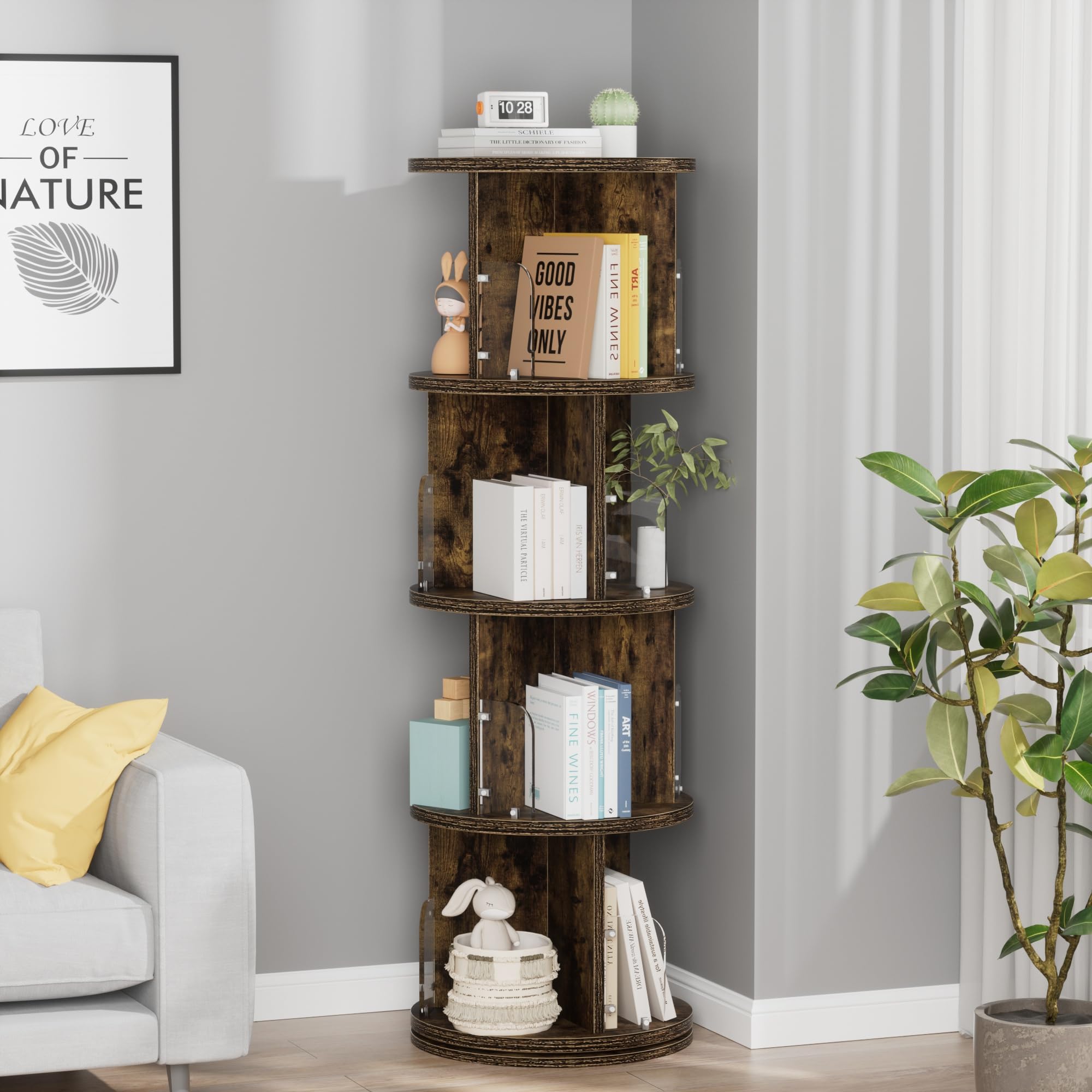 360 Degree Rotating Bookshelf  - огляд і ціна Office X Furniture