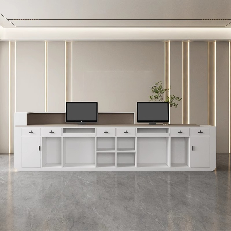 Silver Rental Reception Desks  - огляд і ціна Office Furniture Rental