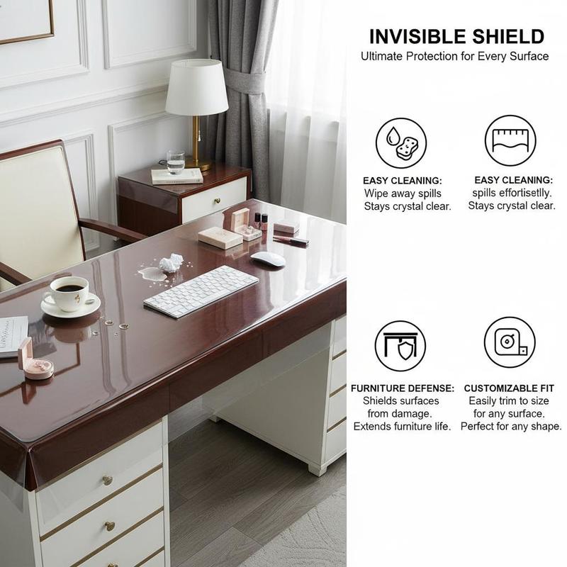 Transparent Desk Pad 36 x 60 I - огляд і ціна Office X Furniture